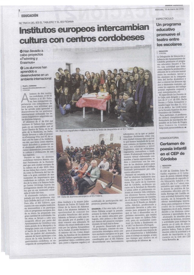 Diario córdoba - March 2016