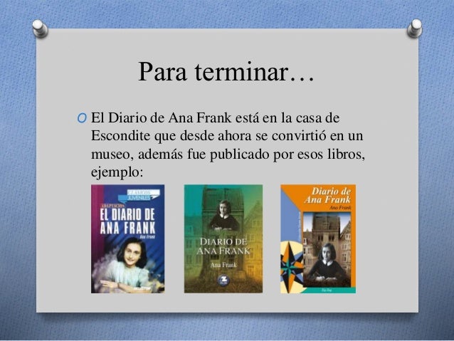 Diario de Ana Frank