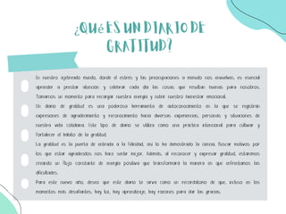 Diario de Gratitud una herramienta para cultivar el Bienestar | PDF