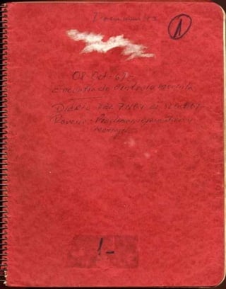 Diario del Che Guevara en bolivia (manuscrito original)