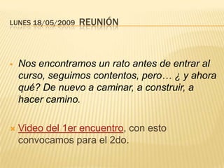 Recepción con mates y facturas.