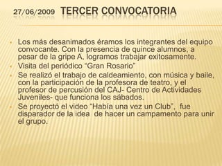 Video  “Seréis fuertes”