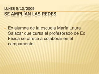 Miércoles 27/05/2009  Preparando la 2da convocatoria tareas del pos título