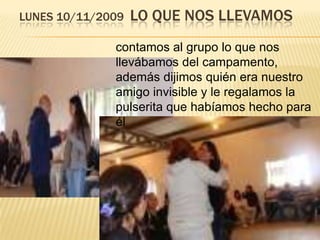 Sábado 12/09/2009  venta de empanadasDespués de idas y venidas las manos a la masa.