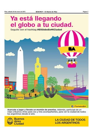 Pilar, sábado 24 de enero de 2015 RESUMEN • El Diario de Pilar Página 7
 