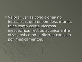 DIARREA AGUDA EN EL ADULTO | PPT