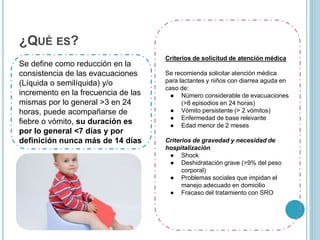 Pediatría - Casos clínicos diarrea