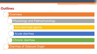 Diarrhea | PDF