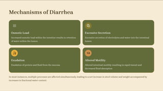 Diarrhea General Principles and Approach to Treatment | PDF