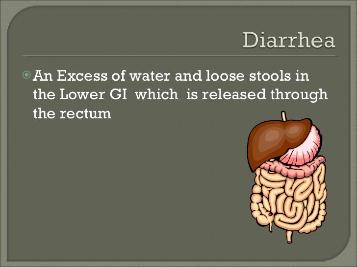 What Causes Diarrhea IEHA 2008