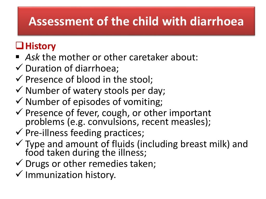 Diarrhea in children