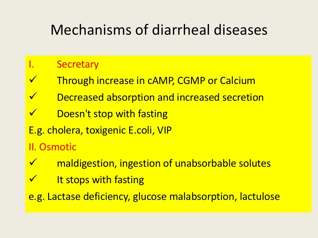 Diarrheal diseases in children