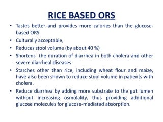 Ors Powder Rice Based Diarrhoea | PPTX