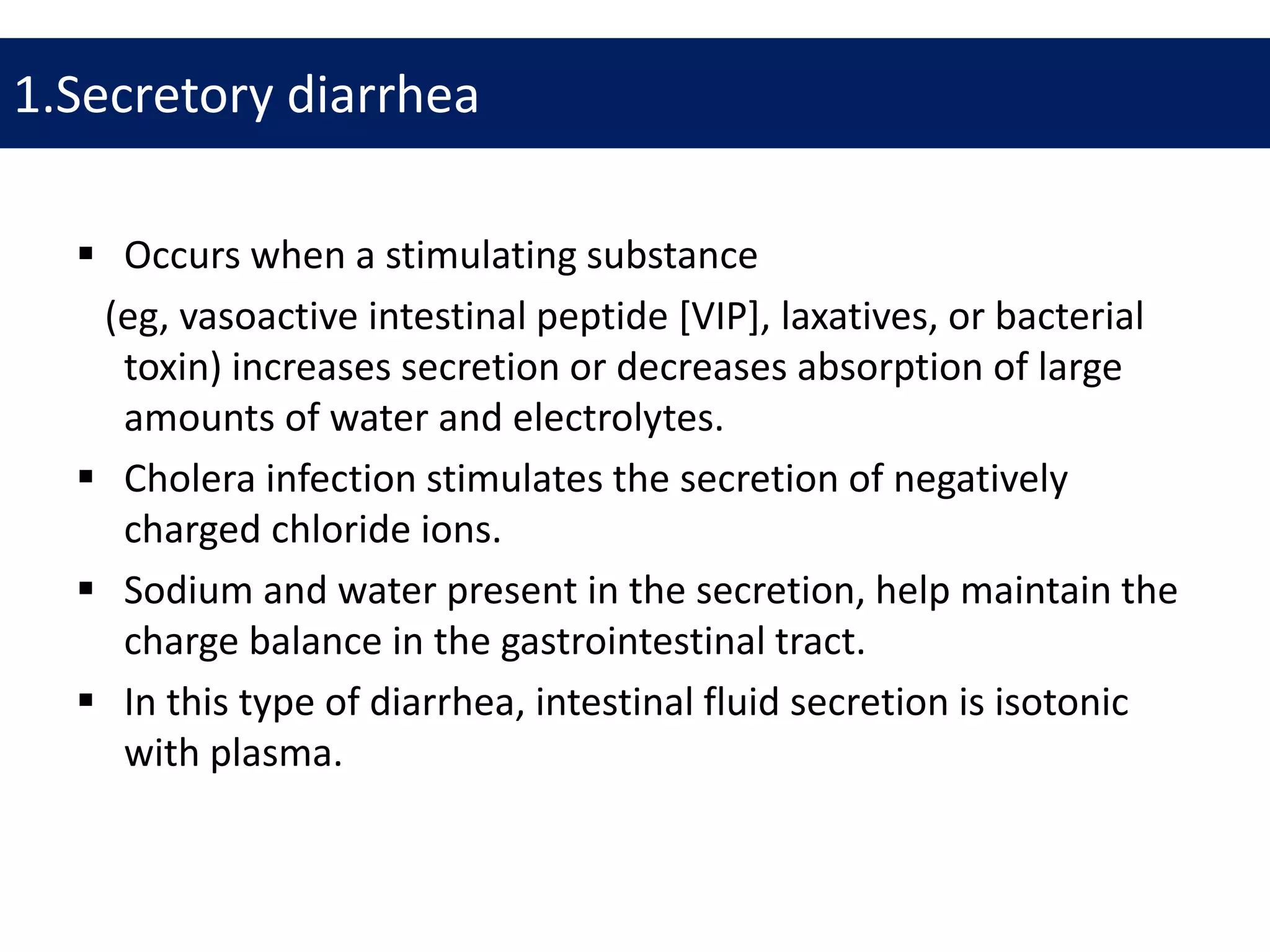 Diarrhoea | PPTX