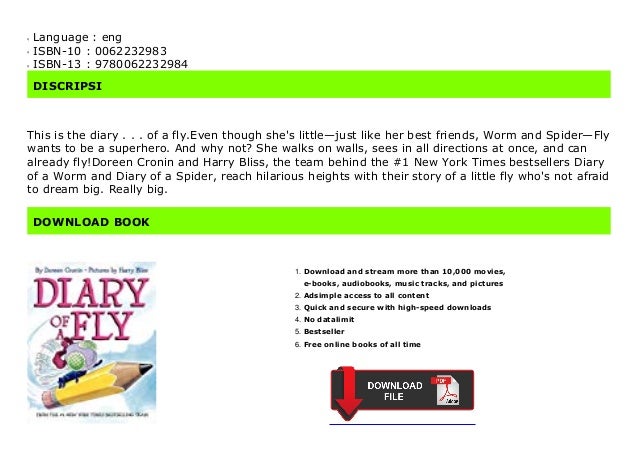 Pdf Diary Of A Fly
