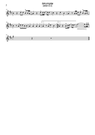 &
##
52
œ Œ œ- œ œ
^
œ œ œ Œ œ^ œ œ œ .œ œ Œ œ œ œ ‰ œ œ œ œ^
œ
^
œ œ
&
## ..
56
œ ‰ j
œ œ œ œ œ œ œ œ œ
1.
œ ‰ j
œ œ œ
2.
œ Œ œ
^ œ œ œ .œ .˙ œ œ>œ>
&
##
61
œ^
Œ Ó
2
DAYS OF ELIJAH
[Clarinet in Bb 2]
 