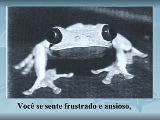 Você se sente frustrado e ansioso, 