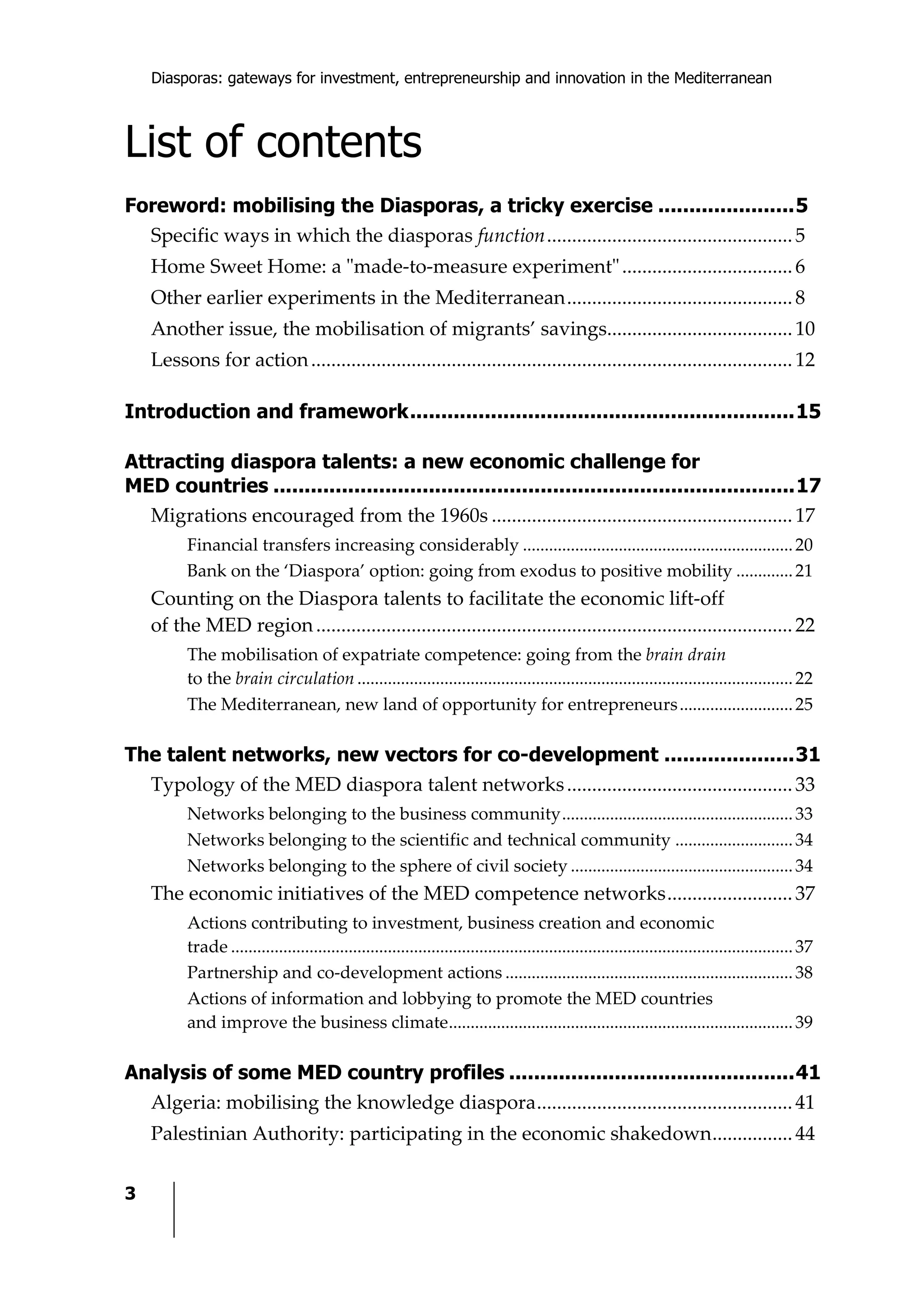 Diasporas Gateways to investment, entrepreneurship and innovation in…