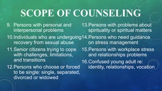 DIASS UNIT I, LESSON 1_THE DISCIPLINE OF COUNSELING.pptx