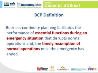 BCP Definition ,[object Object]
