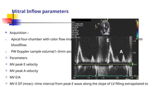 Diastolic-dysfunction, diastolic dysfunction | PPTX
