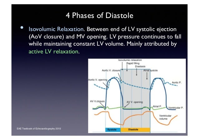 Echocardiographic Evaluation of LV Diastolic Function