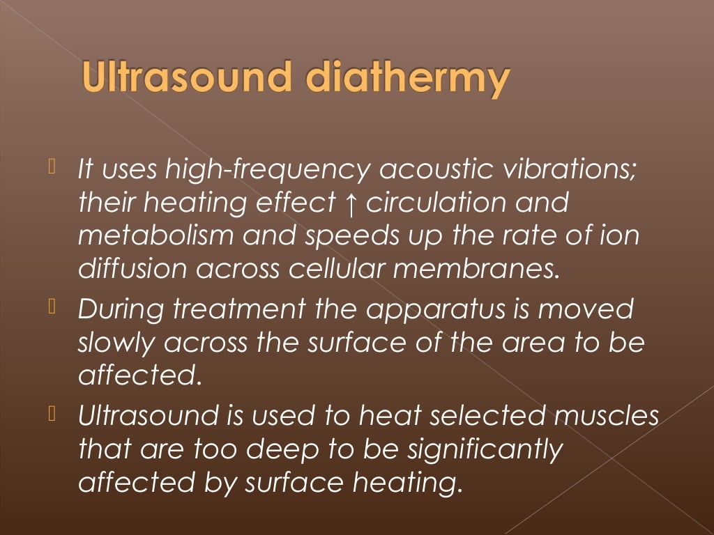 Diathermy in Surgery