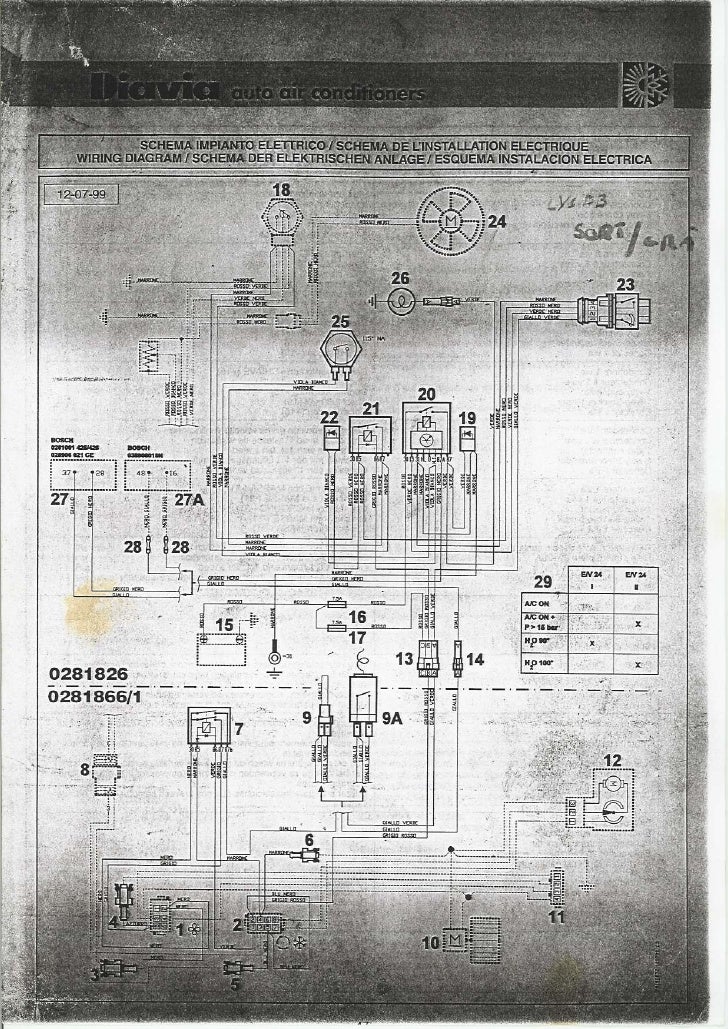 Diavia klima diagram schemat