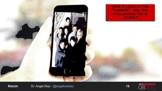 Dr. Angel Diaz - @angelluisdiaz 15
 