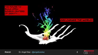 Dr. Angel Diaz - @angelluisdiaz 2
 