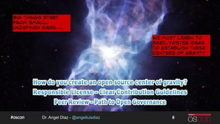 Dr. Angel Diaz - @angelluisdiaz 6
 