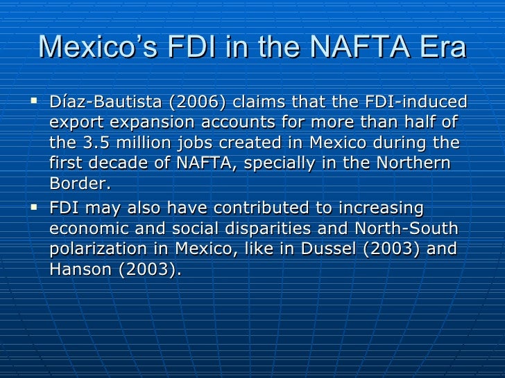 the effects of nafta in the united states and mexico Examines the effects of the north american free trade agreement nafta and migration promising relationship between mexico and the united states that nafta can. the effects of nafta in the united states and mexico Examines the effects of the north american free trade agreement nafta and migration promising relationship between mexico and the united states that nafta can.