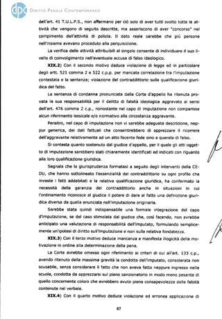 Diaz, la sentenza di Cassazione (seconda parte)