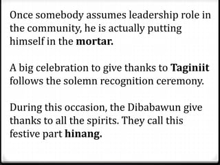 Dibabawun | PPTX