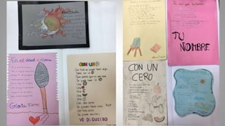 ¡Dibújame un poema que me sepa a gloria|