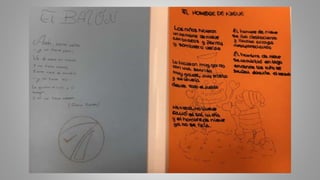¡Dibújame un poema que me sepa a gloria|
