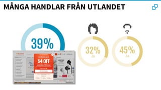 MÅNGA HANDLAR FRÅN UTLANDET
 