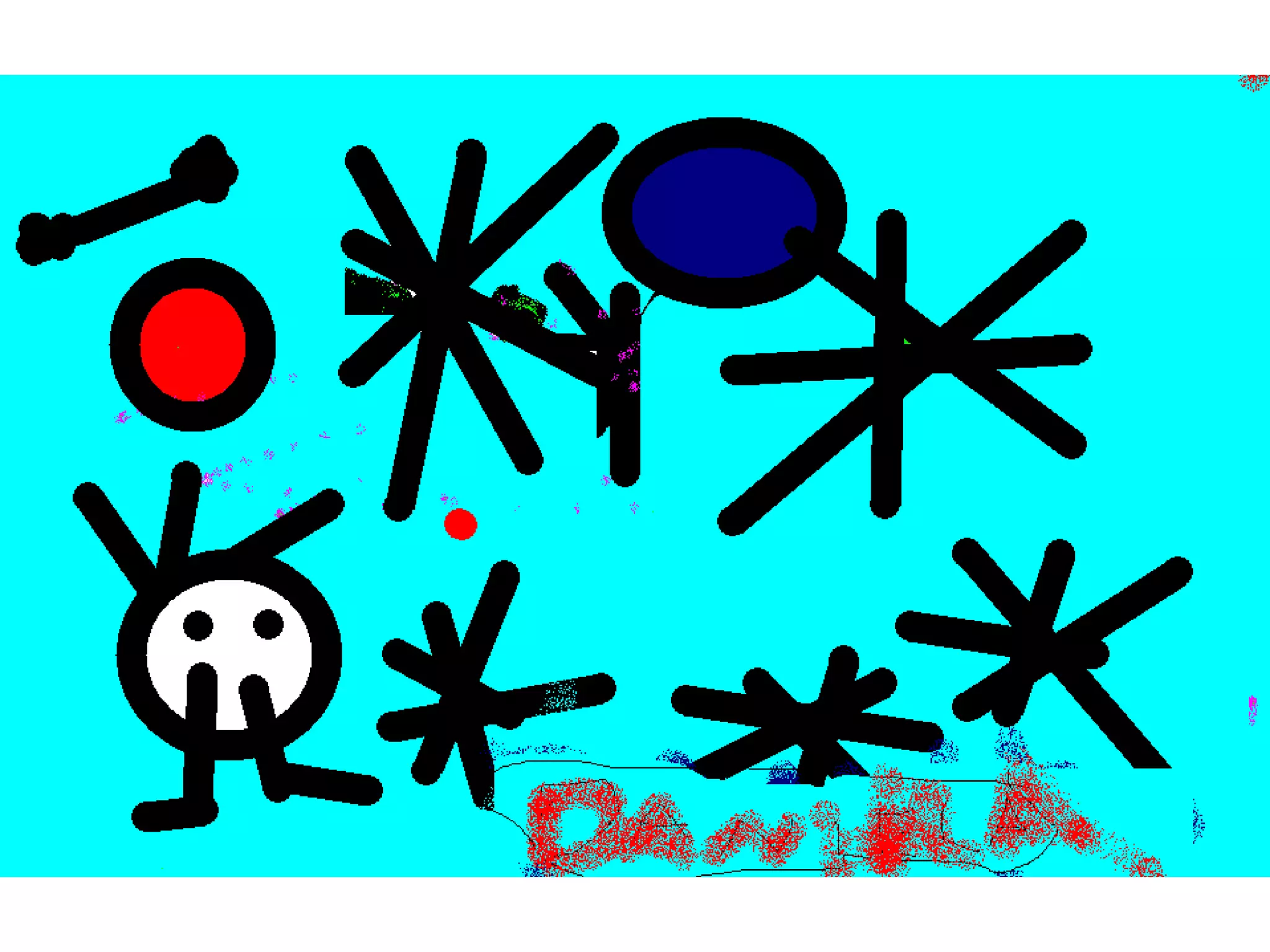 Dibuixos de miró per 1r b