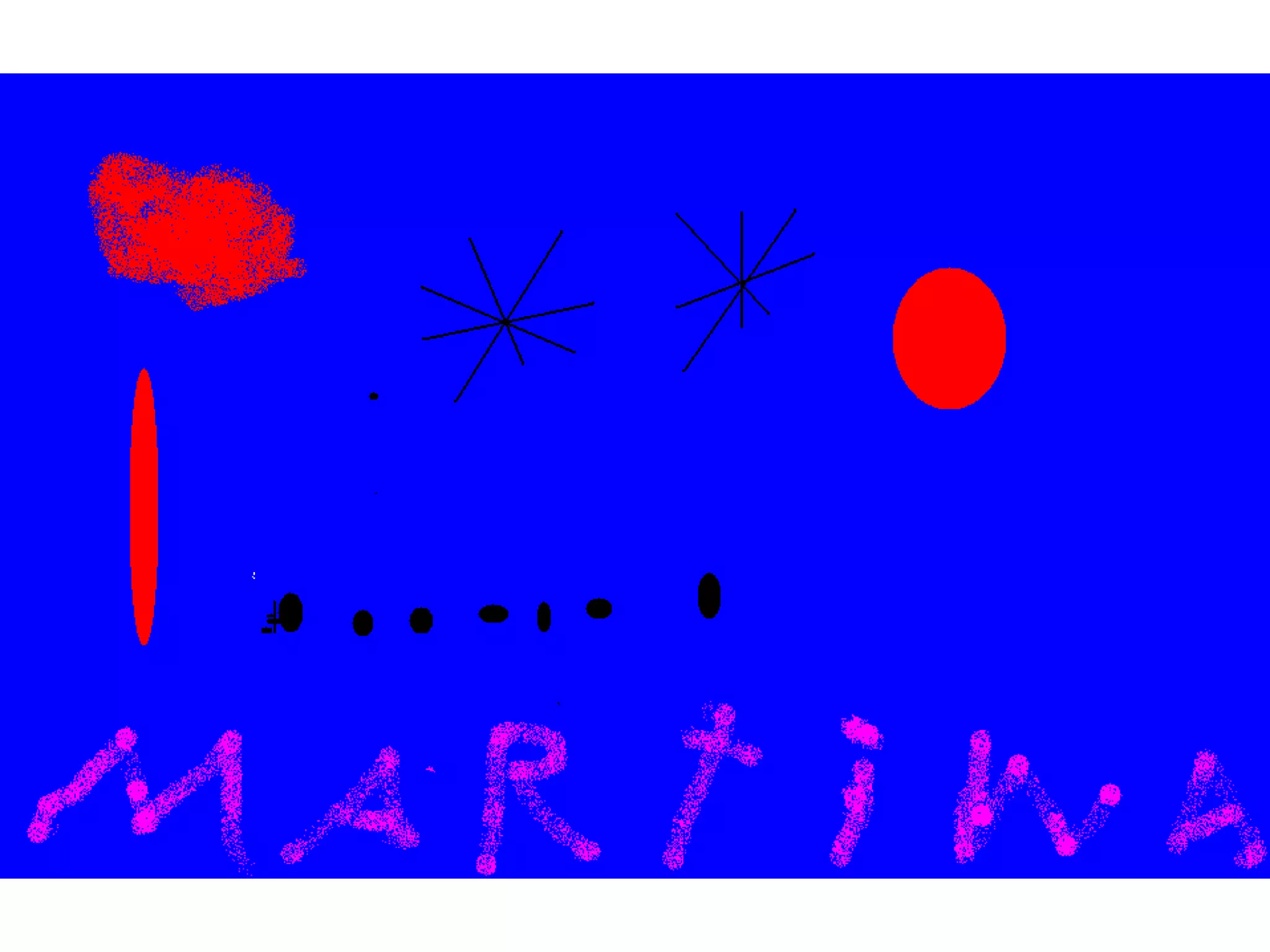 Dibuixos de miró per 1r b