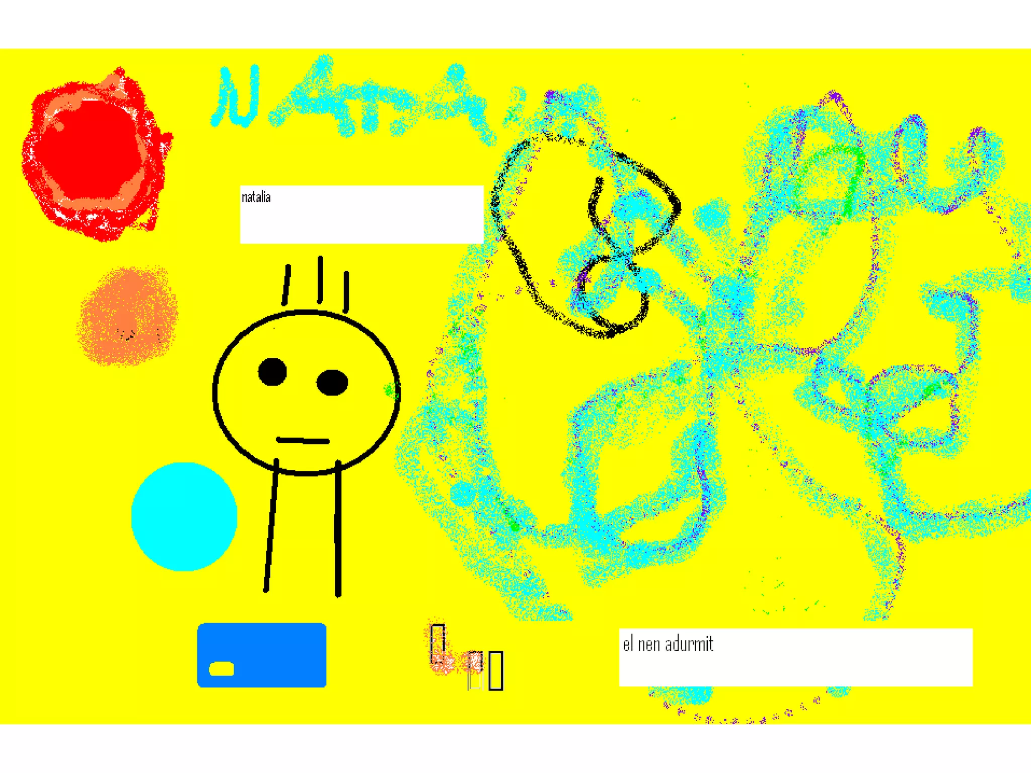 Dibuixos de miró per 1r b