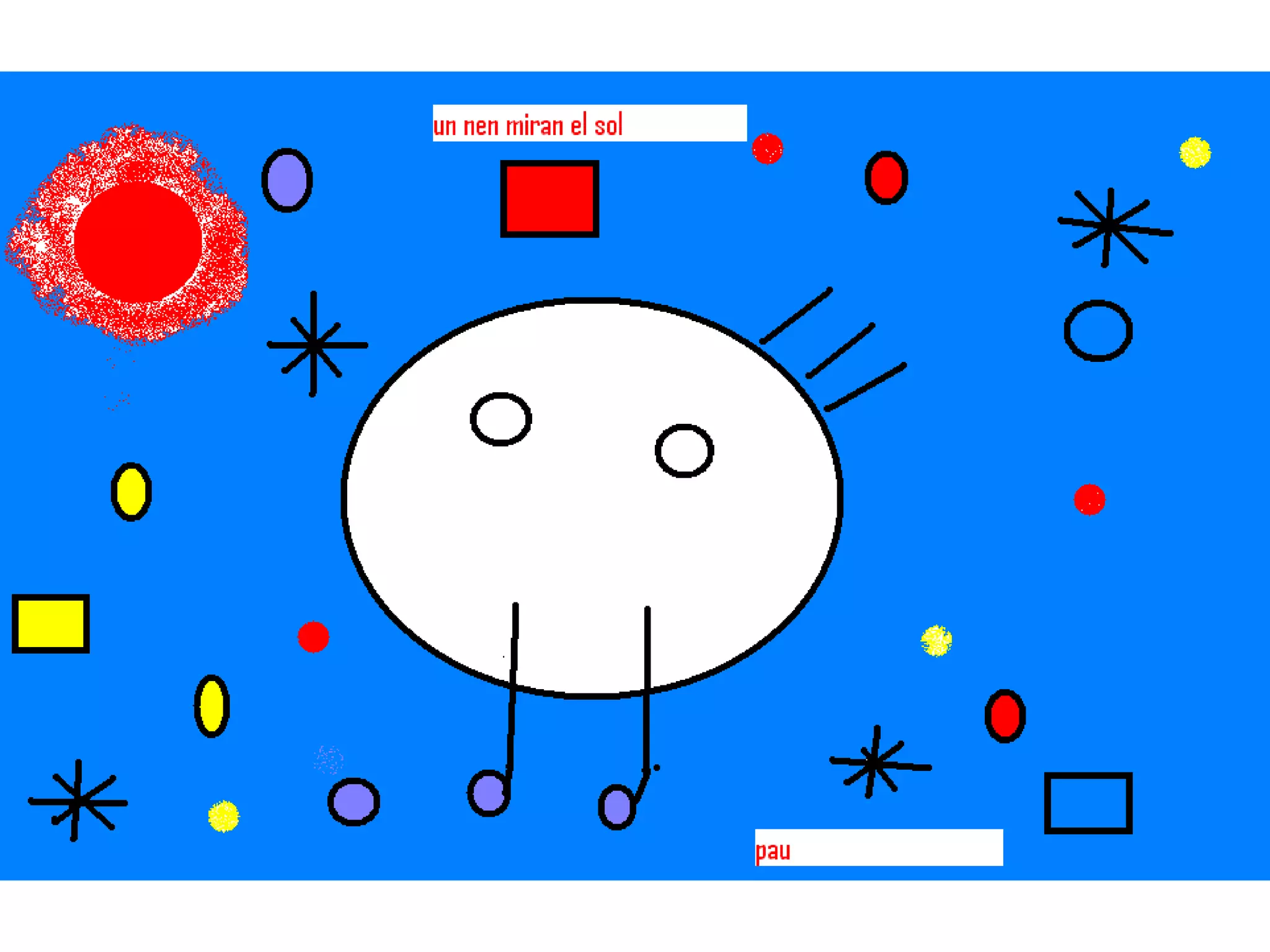 Dibuixos de miró per 1r b