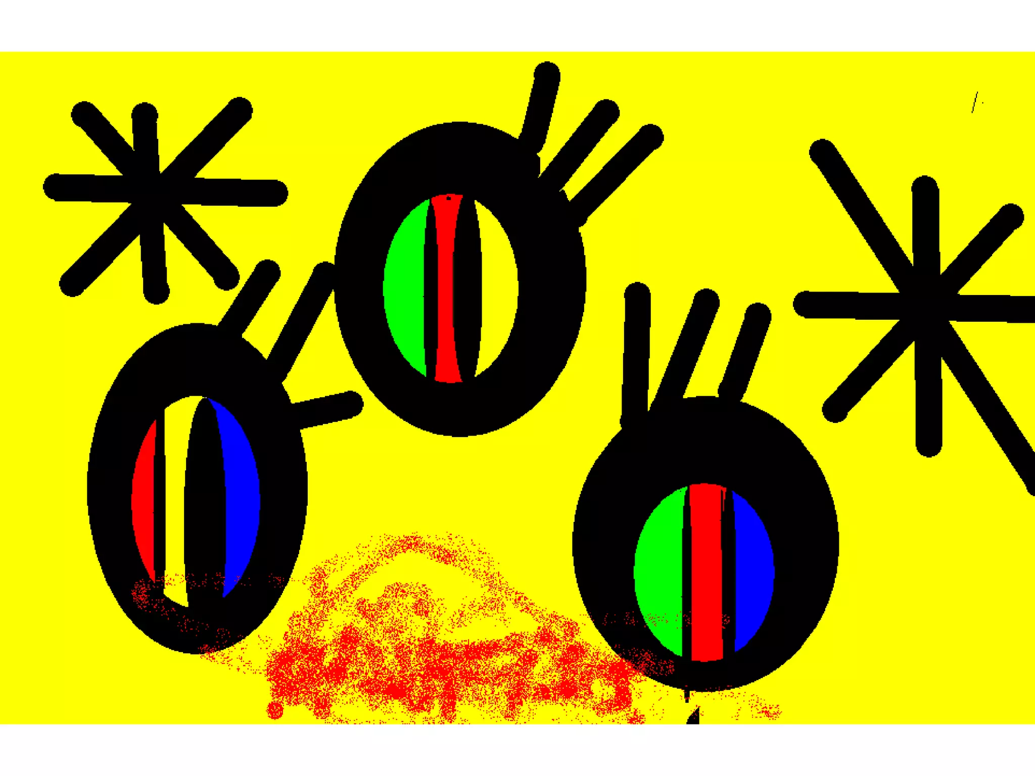 Dibuixos de miró per 1r b