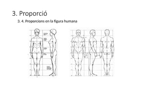 3. Proporció
3. 4. Proporcions en la figura humana
 