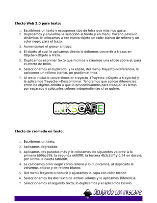 Dibujando Con Inkscape