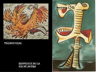 PÁJARO REAL SERPIENTE DE LA RÍA DE AROSA 