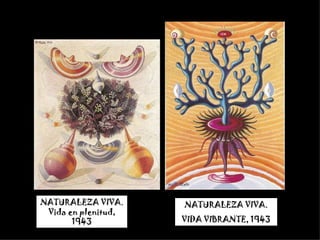 NATURALEZA VIVA. Vida en plenitud, 1943 NATURALEZA VIVA. VIDA VIBRANTE, 1943 
