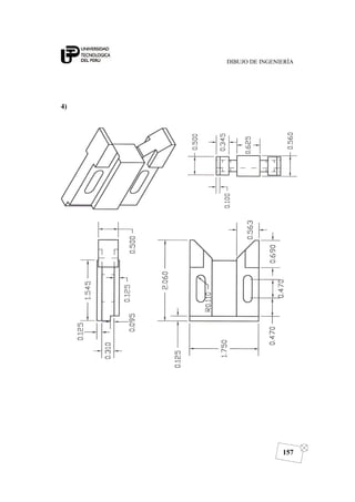 DIBUJO DE INGENIERÍA
157
4)
 