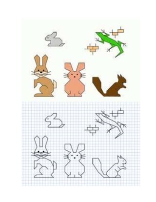 Dibujos en cuadrícula 2