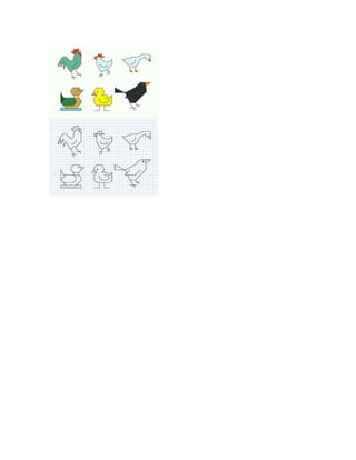 Dibujos en cuadrícula 2