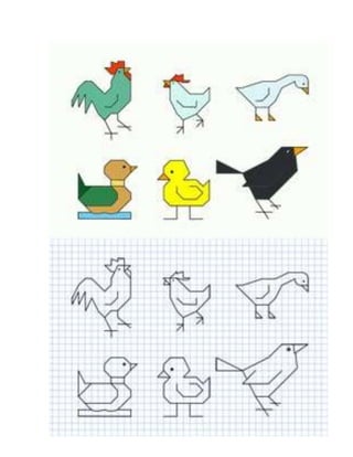 Dibujos en cuadrícula 2